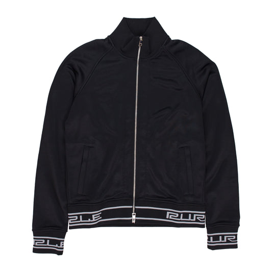 POLY TRICOT - BLACK 0 TRACK JACKETS