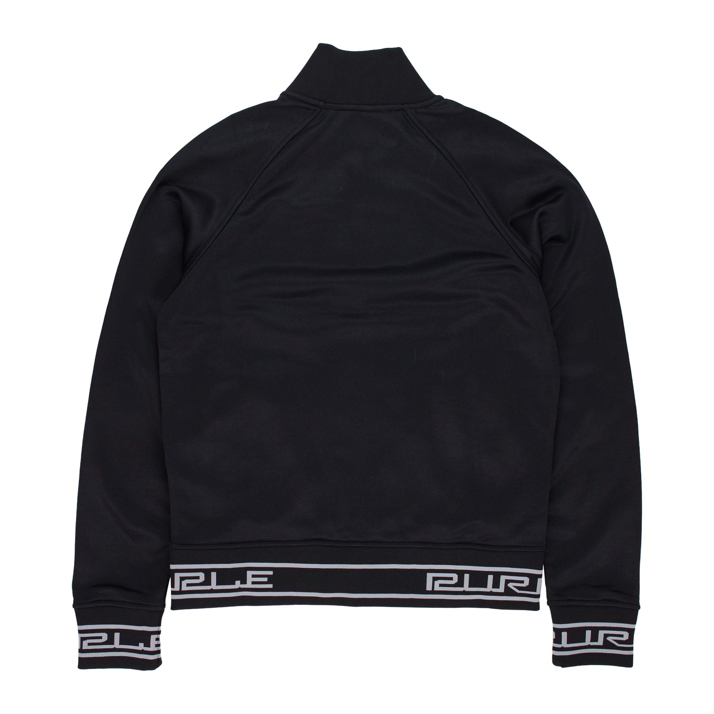 POLY TRICOT - BLACK 0 TRACK JACKETS