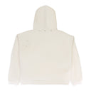 “WINDOWS24“ RETRO DISTRESSED WHITE HOODIE