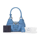 MOON RE-EDITION 2002 MINI BAG BLUE HANDBAGS