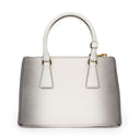 GALLERIA SAFFIANO LEATHER BAG GREY HANDBAGS