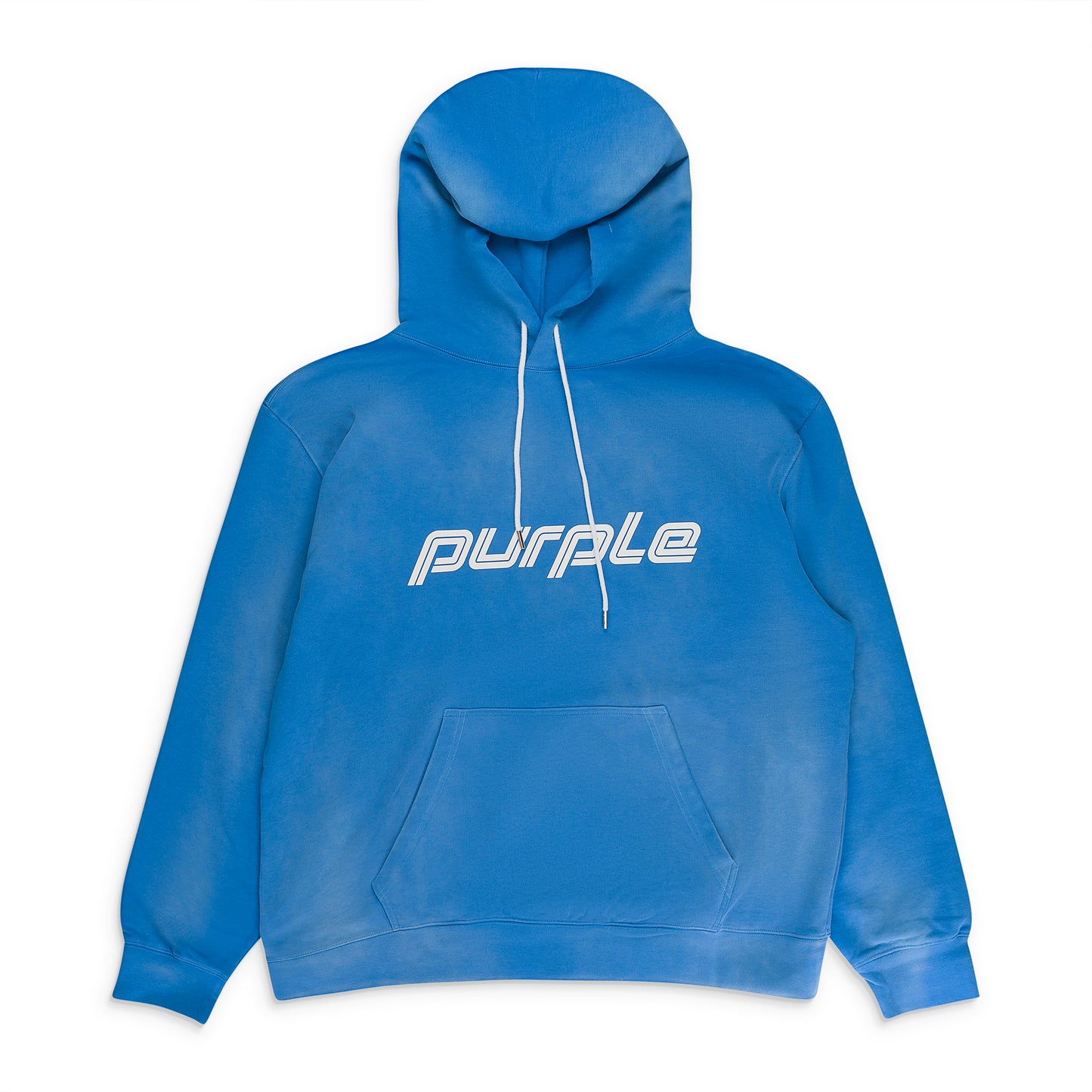 FRENCH TERRY PO HOODY BLUE HOODIES & SWEATSHIRTS