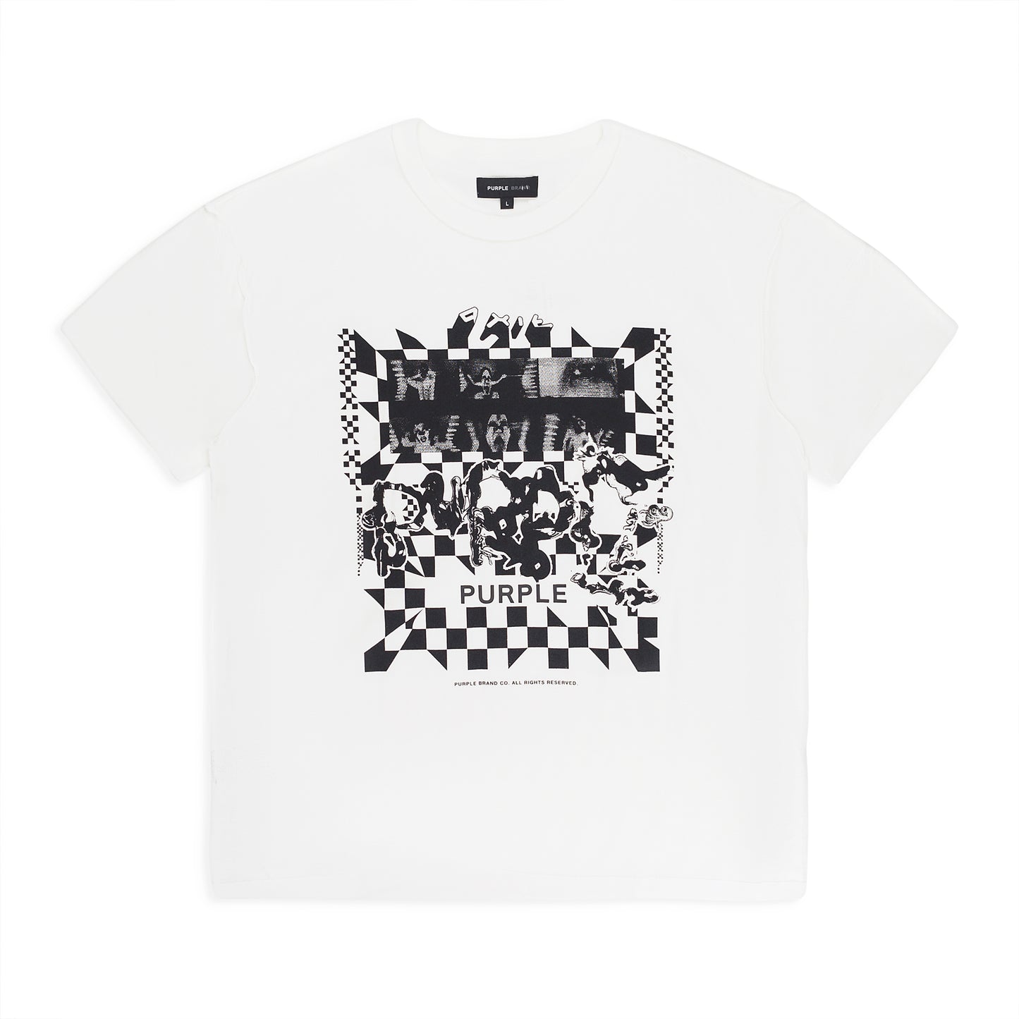 TEXTURED INSIDE OUT TEE OFF WHITE T-SHIRTS