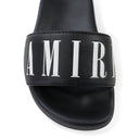 LOGO BLACK WHITE POOL SLIDE