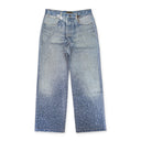 DIAMOND DENIM BLUE STRAIGHT-FIT JEANS