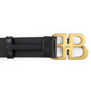 GUCCI X BALENCIAGA BELT BLACK/GOLD BELTS