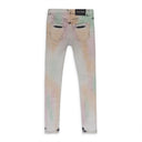 MUTED ACID CAMO SKINNY JEANS