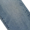 MID CRINKLED Indigo SKINNY JEANS