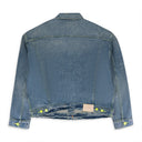 VINTAGE LIGHT NEON POP OVERSIZED JEAN JACKET Indigo DENIM JACKETS