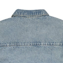 SNAP FRONT SHIRT JACKET Indigo DENIM JACKETS