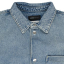 LT SS SHIRT JACKET Indigo DENIM JACKETS