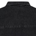 SS SHIRT JACKET BLACK DENIM JACKETS