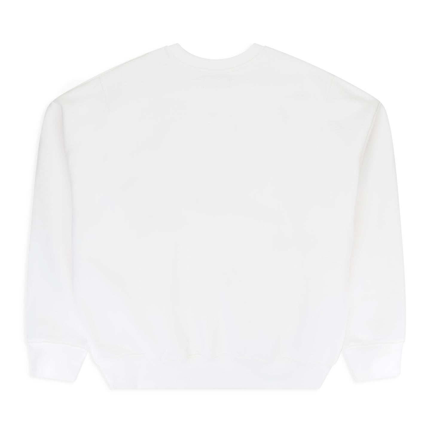 HWT FLEECE CREWNECK WHITE HOODIES & SWEATSHIRTS