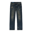 MUTED BLUE DIRTY Indigo SKINNY JEANS