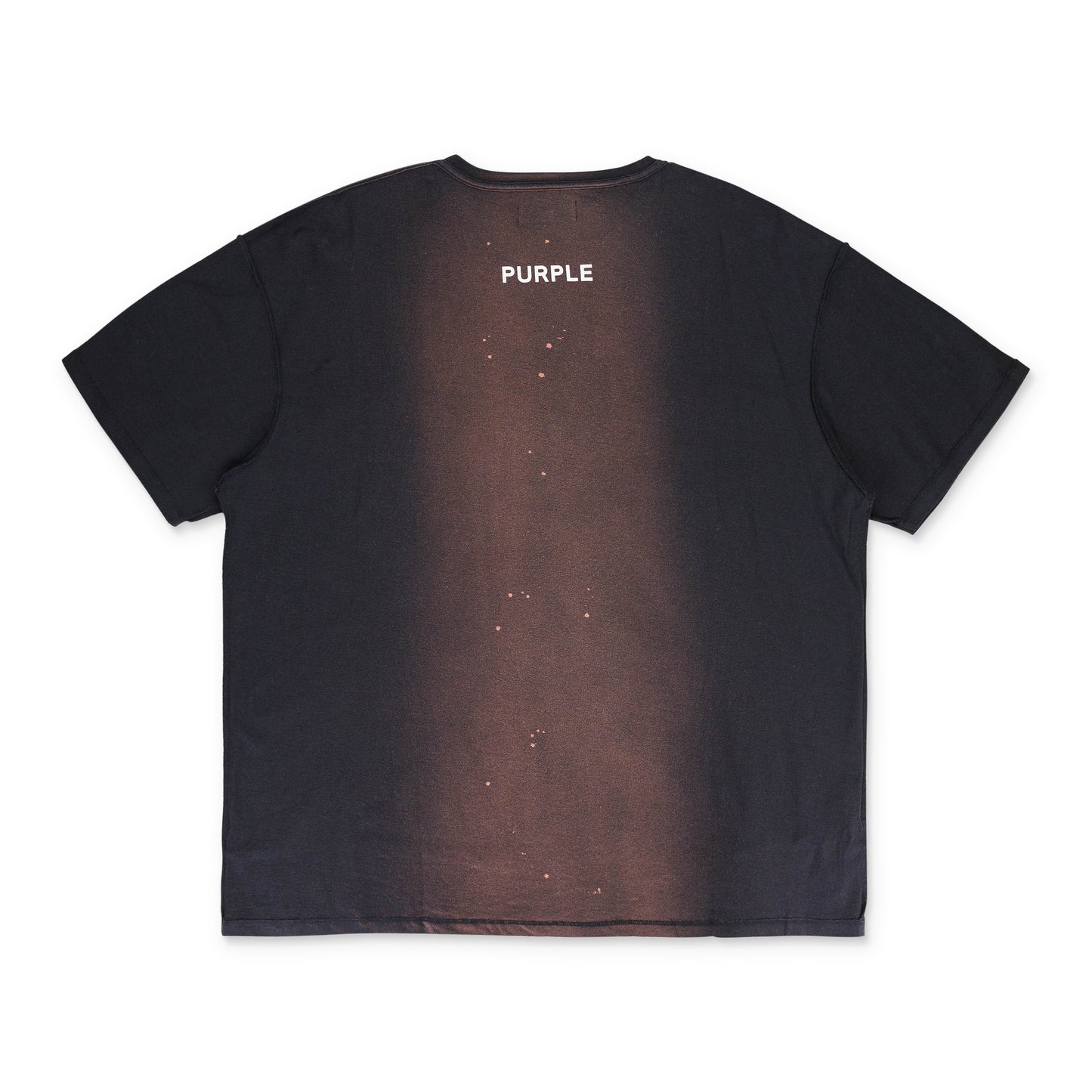 TEXTURED JERSEY INSIDE OUT TEE Black T-SHIRTS