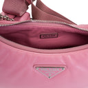 RE-EDITION 2005 LEATHER MINI BAG PINK HANDBAGS