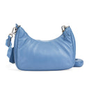 RE-EDITION 2005 LEATHER MINI BAG BLUE HANDBAGS