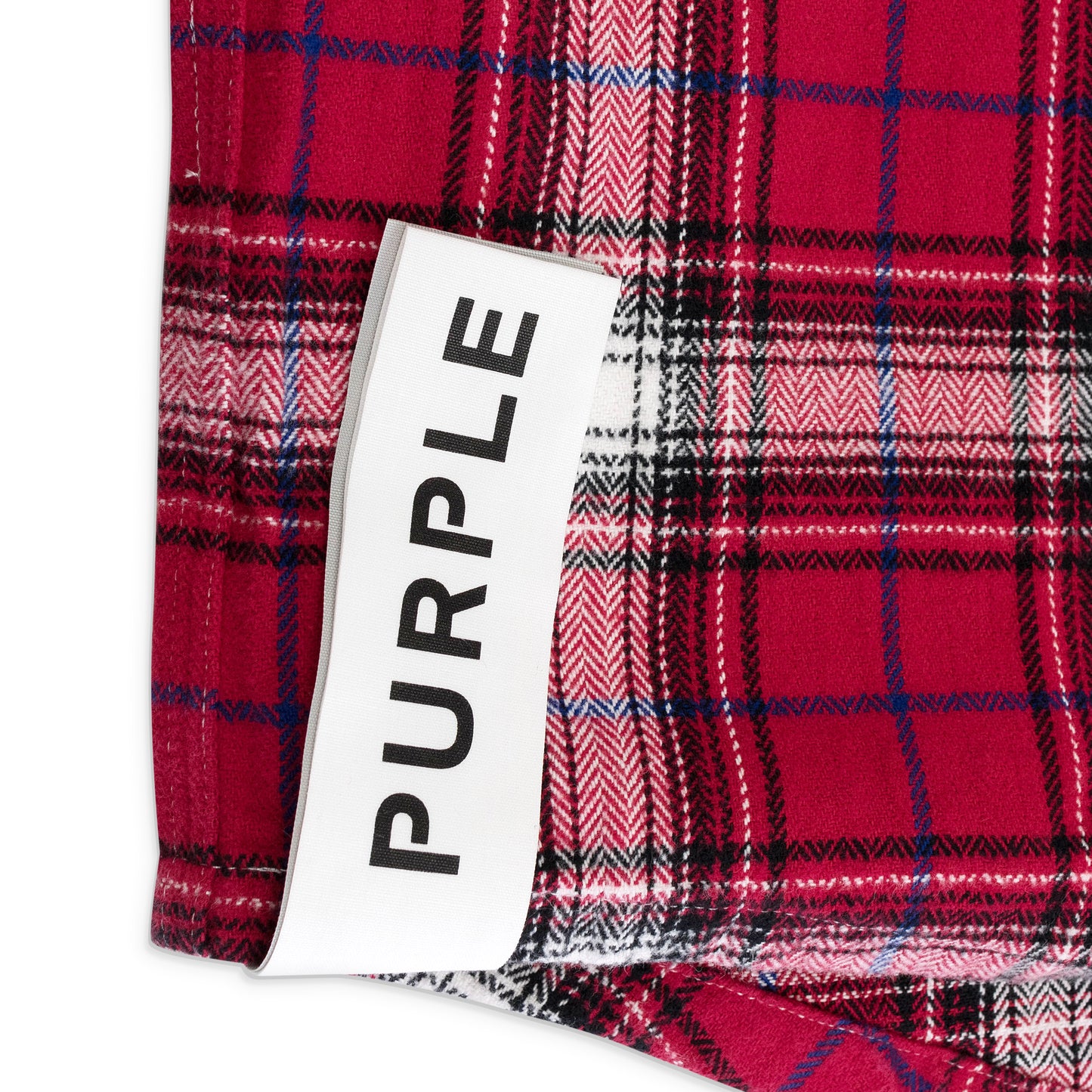 PLAID FLANNEL LS SHIRT RED CASUAL BUTTON-DOWN SHIRTS