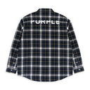 PLAID FLANNEL LS SHIRT BLACK CASUAL BUTTON-DOWN SHIRTS