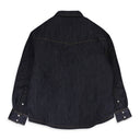 PADDED WESTERN JACKET Indigo DENIM JACKETS