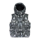 POLY SNAP OFF HOOD JET MULTI Black DOWN & PUFFER JACKETS