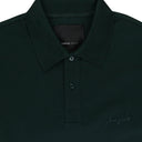 PIQUE OVERSIZED POLO GREEN POLO SHIRTS