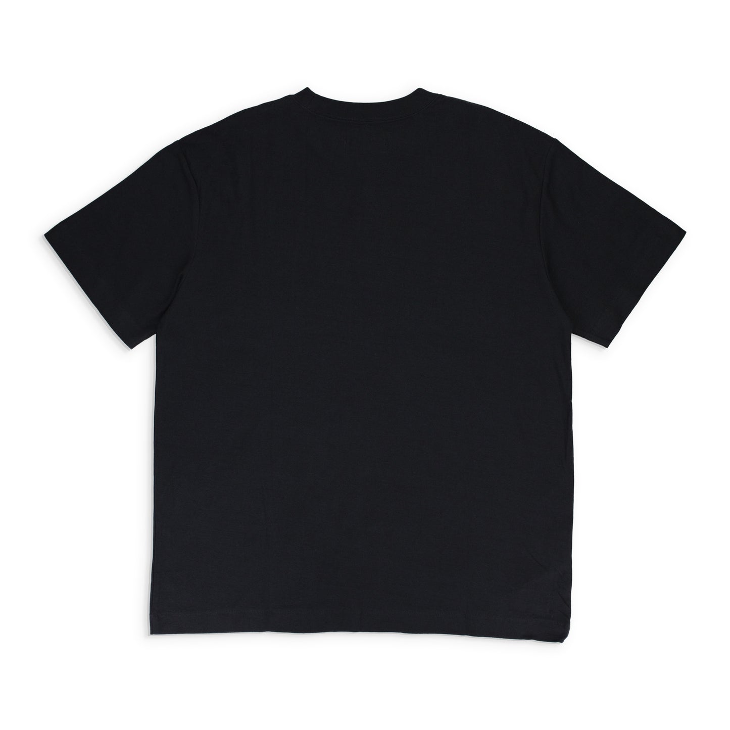 TEXTURED JERSEY SS TEE BLACK T-SHIRTS