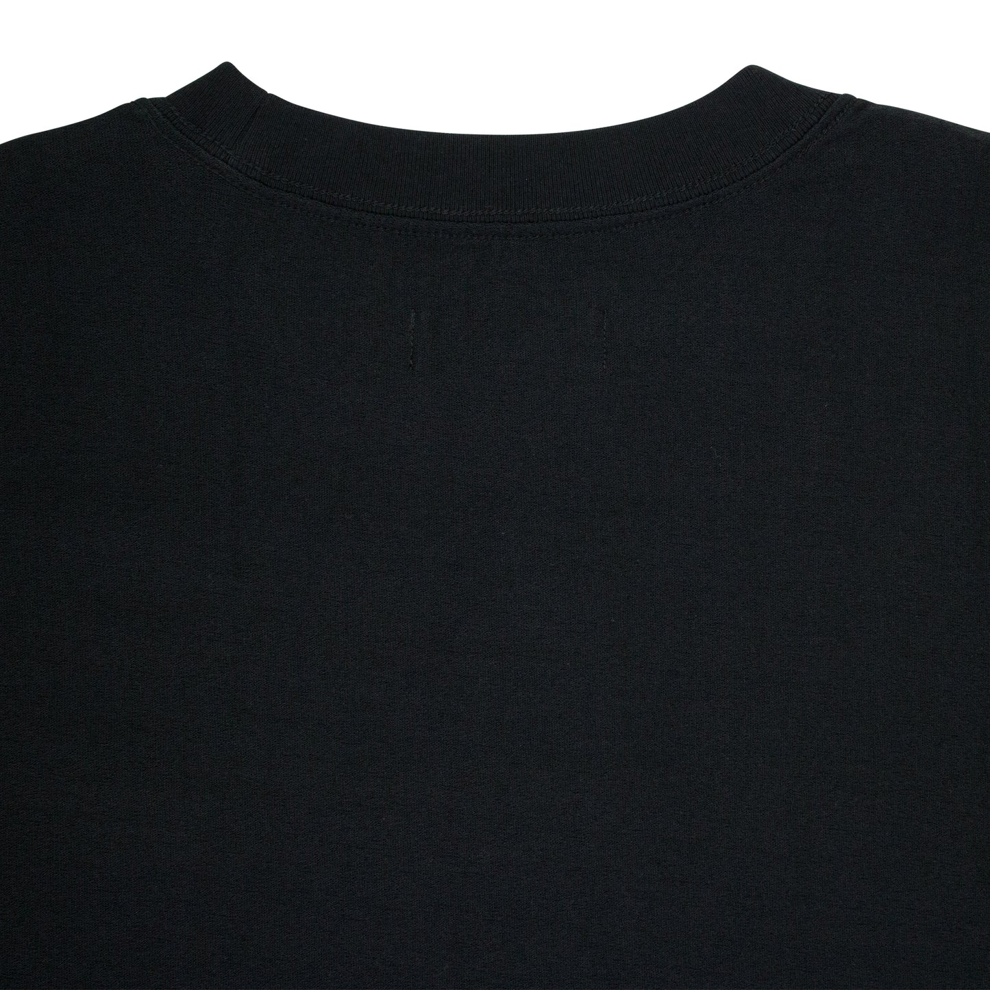 TEXTURED JERSEY SS TEE BLACK T-SHIRTS