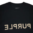 TEXTURED JERSEY SS TEE BLACK T-SHIRTS