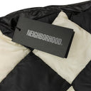 CHECKER BLACK DOWN PUFFER JACKET