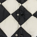 CHECKER BLACK DOWN PUFFER JACKET