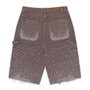 24K DIAMONDS PURPLE SHORTS