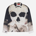 SKULL PRINT LONG SLEEVE SHIRT