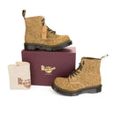 1460 PASCAL BEX GRAND CANYON 8 EYE BROWN ANKLE BOOTS