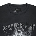 TEXTURED INSIDE OUT TEE BLACK T-SHIRTS
