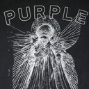 TEXTURED INSIDE OUT TEE BLACK T-SHIRTS