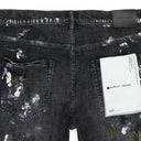 AGED VINTAGE DESTROY Black SKINNY JEANS