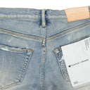 LIGHT PAINT BLOWOUT Indigo SKINNY JEANS