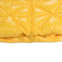 LOGO PUFFER QUILTED COAT YELLOW PUFFER Jacket