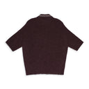 TRADITIONAL SHORTSLEEVE KNIT POLO SWEATER