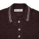 TRADITIONAL SHORTSLEEVE KNIT POLO SWEATER