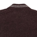 TRADITIONAL SHORTSLEEVE KNIT POLO SWEATER