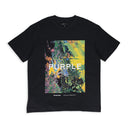 TEXTURED JERSEY SS TEE BLACK T-SHIRTS