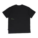 TEXTURED JERSEY SS TEE - MEANDER BLACK 0 T-SHIRTS