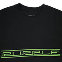 TEXTURED JERSEY SS TEE - MEANDER BLACK 0 T-SHIRTS