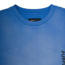 TEXTURED JERSEY SS TEE BLUE T-SHIRTS