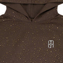 STARRY SKYDIAMOND BROWN HOODIE