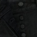 RESIN FLARE BLACK SKINNY JEANS