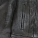 LEATHER TRUCKER JACKET BLACK LEATHER JACKETS