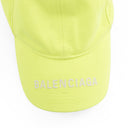 LOGO VISOR CAP YELLOW HATS